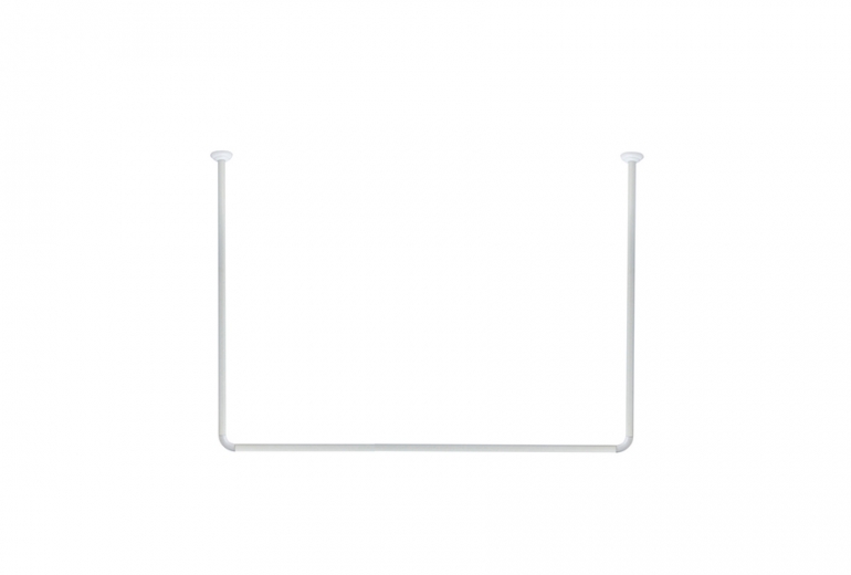 Nosilec za tuš zaveso White 90x90x90