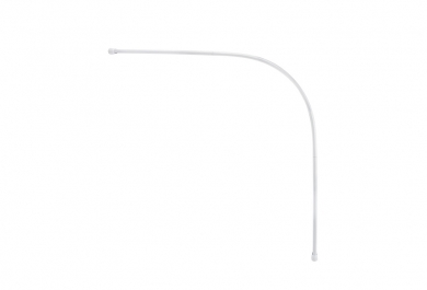 Nosilec za tuš zaveso White Round 90x90