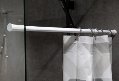 Nosilec za tuš zaveso White 140-260