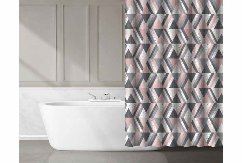 Zavesa za tuš Romb 180x200