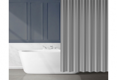 Zavesa za tuš Grey Lines 180x200