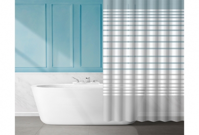 Zavesa za tuš White Lines 180x180