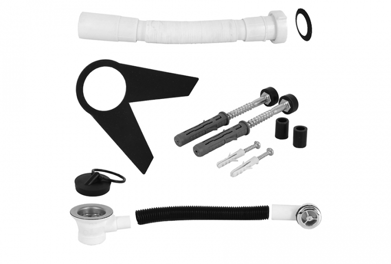 Zunanji umivalnik DES 50 Black