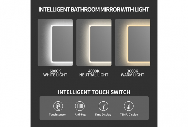 Kiara 120x70 LED Fog Free