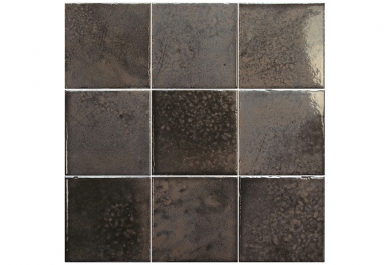 Bohemian Charcoal Gloss 10x10