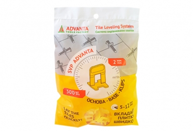 Distančnik Advanta 2 mm 500 kos