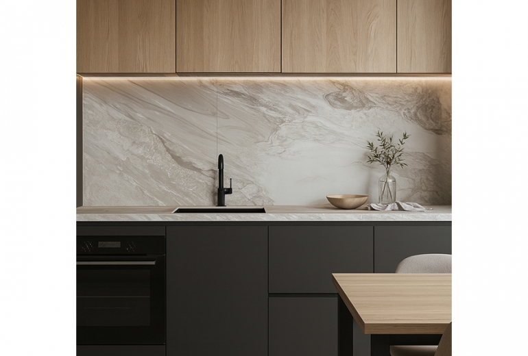 SPC Panel Smoke Silk Gloss 60x270