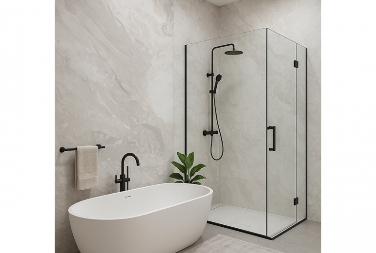 SPC Panel Smoke Silk Gloss 60x270