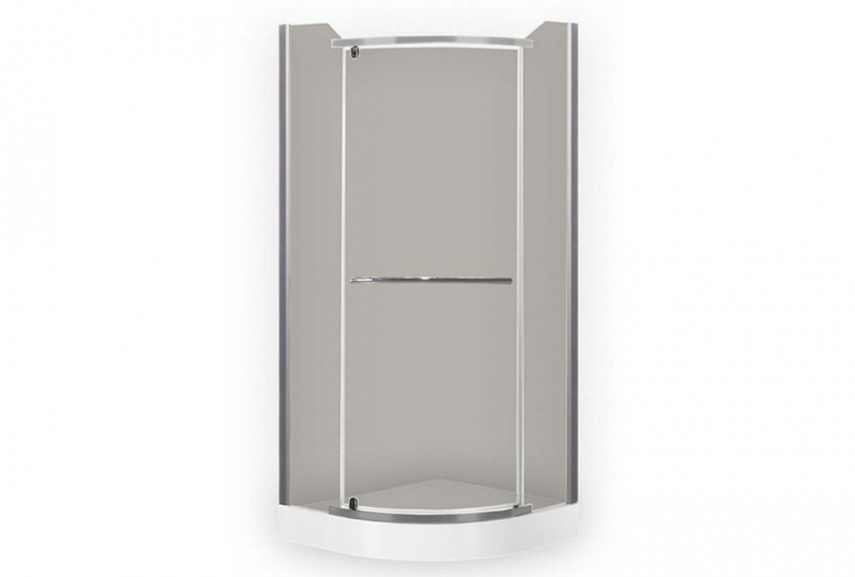 Tuš kabina Denver 80x80x195 satin