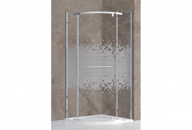 Tuš kabina Ardis 80x80x195 krom
