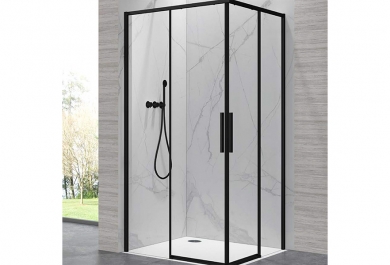 Tuš kabina Lea 100 Nero 80x90