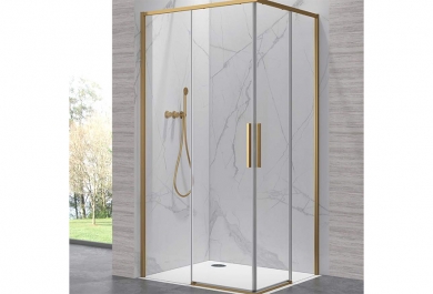 Tuš kabina Lea 100 Gold 100x100