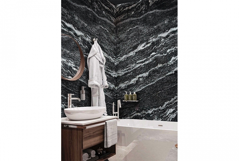 Panel Marmor Antracit 122x244