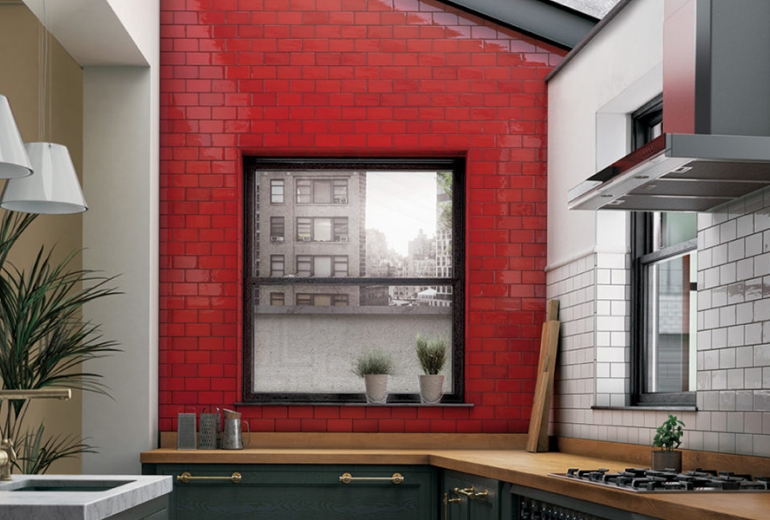 Village Volcanic Red Gloss 6,5x13