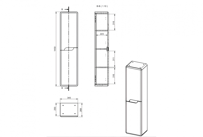Omara Onda stenska Musgo