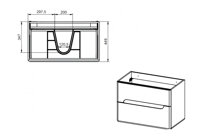 Onda 80 stenska Musgo - Musgo