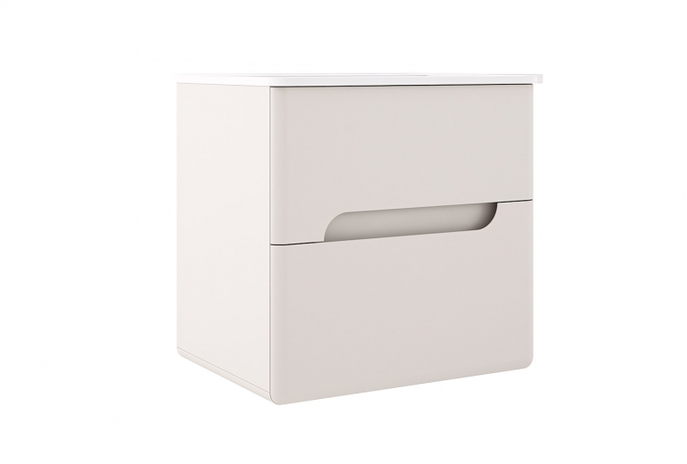 Onda 60 stenska Cotton - White