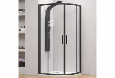 Tuš kabina Flora 200 Nero 90x90x190