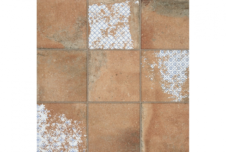 Kube Quinta Cotto Blue 45x45