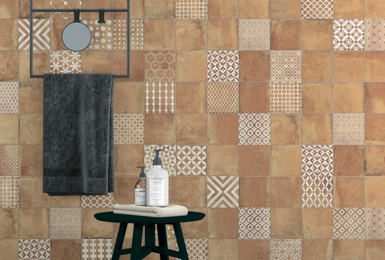 Kube Quinta Cotto Carrara 45x45