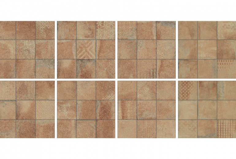 Kube Quinta Cotto Dekor 45x45