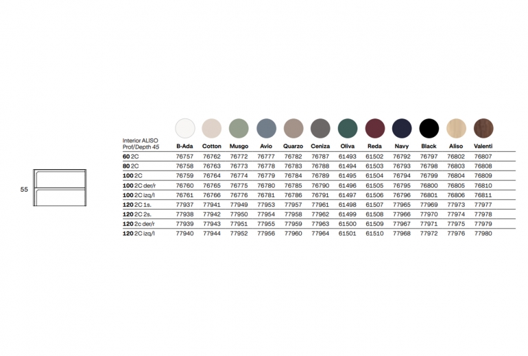 Indico 60 Aliso-Cotton Basin White