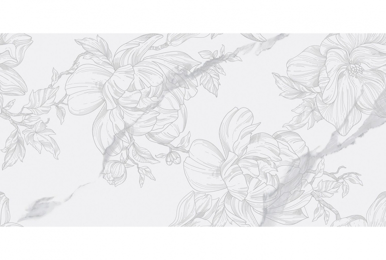 Marmo Modena Fiore White 30x60