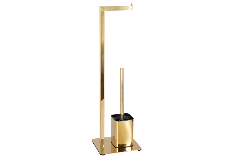 Stojalo za WC ščetko in papir Gold 1978