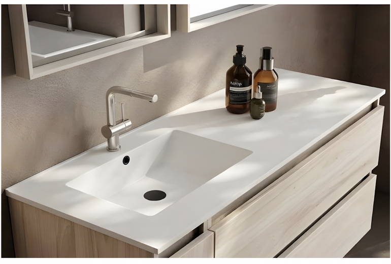 Umivalnik Flat 120 Left Basin