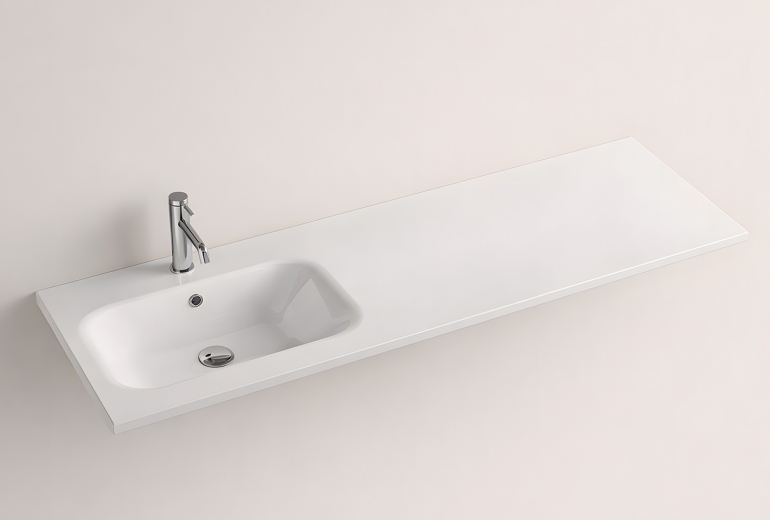 Umivalnik Hasvik 160 Left Basin