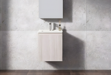 Omarica z umivalnikom  Dyma 40 White Ash
