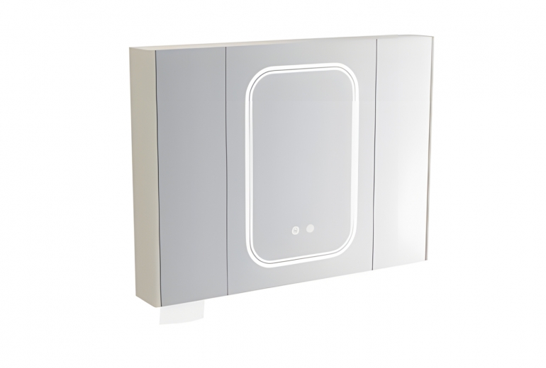 Ogledalo-omarica Simpla 95 LED Cream White